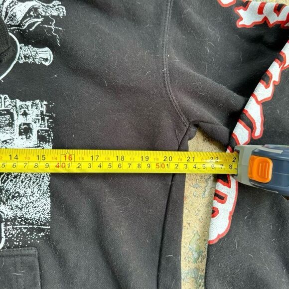 RARE Gnarcotic Street Addict Graphic Hoodie - Picture 4 of 4